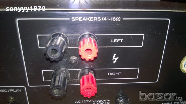  kenwood ka-300 stereo amplifier-made in singapore-внос швеицария, снимка 15 - Ресийвъри, усилватели, смесителни пултове - 9223474