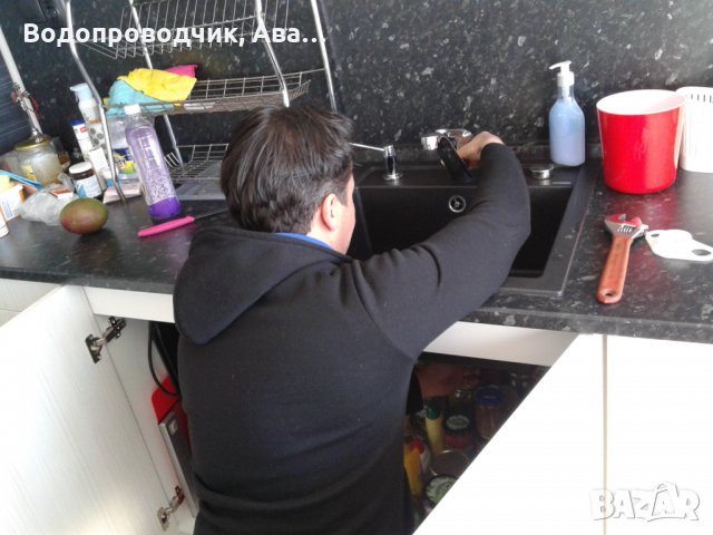 Монтаж на кухненска мивка и мивка в баня, снимка 1 - Ремонти на баня - 25425217