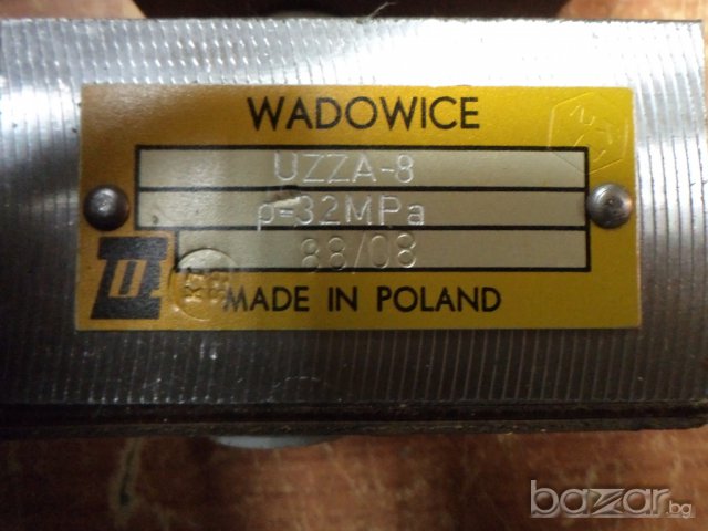 клапан хидравличен Wadowice, снимка 8 - Резервни части за машини - 6294889