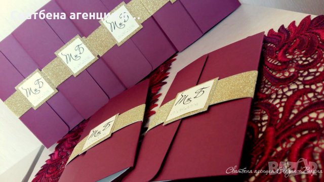 покани за сватба, снимка 1 - Сватбени аксесоари - 23965410