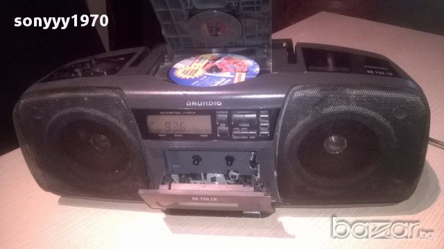 grundig rr700cd-radio cassete recorder-внос швеицария
