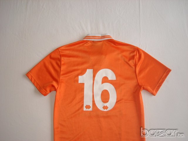 Errea,спортна оранжева тениска за момче, 146 см. , снимка 6 - Детски тениски и потници - 16383129