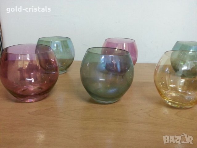 Стъклени чаши чашки за аперитив