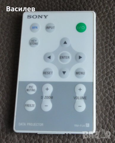 Дистанционно за видео прожектор "Sony RM-PJ4", снимка 1 - Плейъри, домашно кино, прожектори - 25671123