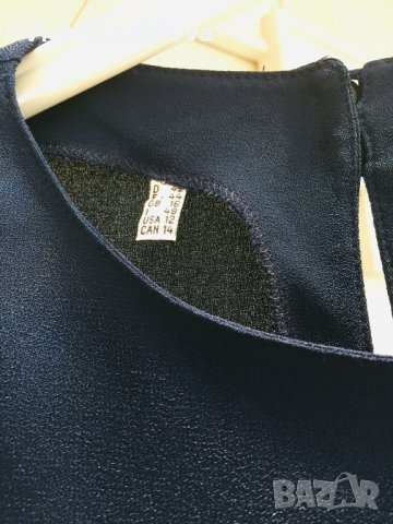 Тъмносиня красива блуза,Германия, снимка 4 - Тениски - 25796489