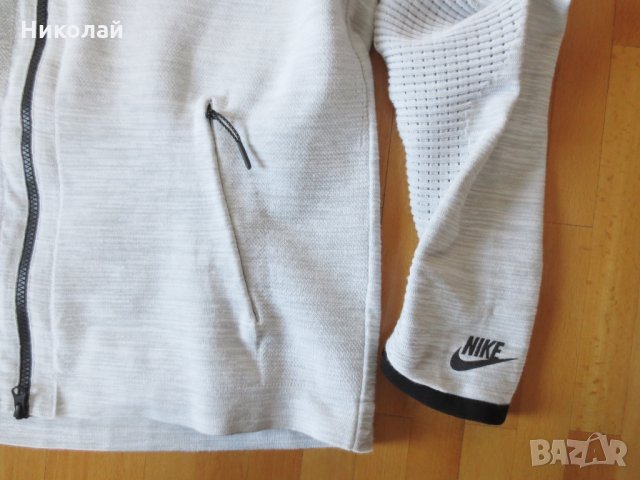 Nike Tech Knit Jacket Carbon Heather, снимка 10 - Спортни дрехи, екипи - 24862875