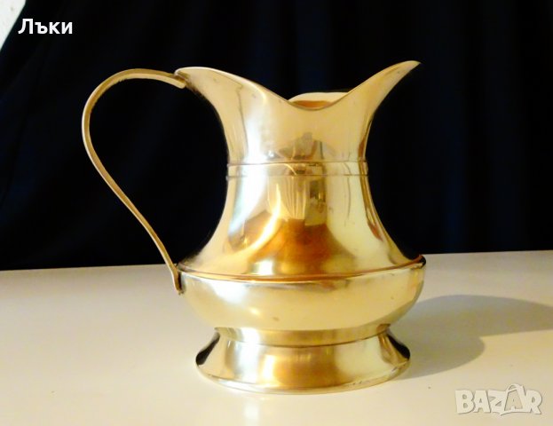 Бронзова кана за вино 800 мл., снимка 2 - Антикварни и старинни предмети - 25748107