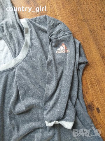 adidas Women`s Adizero Long Sleeve Hooded - страхотна дамска блуза, снимка 8 - Спортни екипи - 24167038