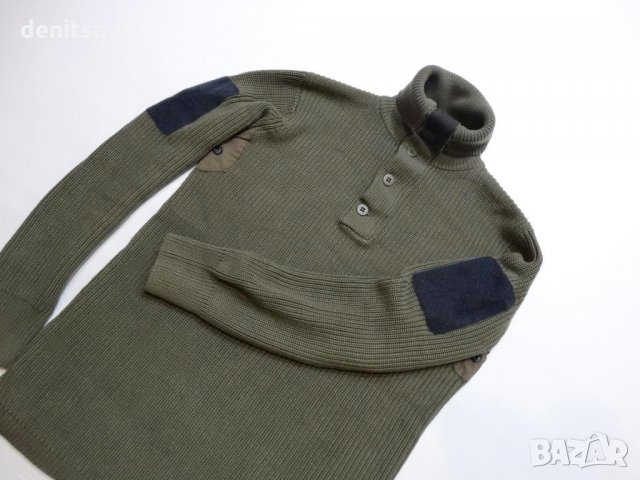 G-star Raw Hunt 1/2 Closure Knit Magma Green Мъжки Пуловер Size XL, снимка 10 - Пуловери - 23744151
