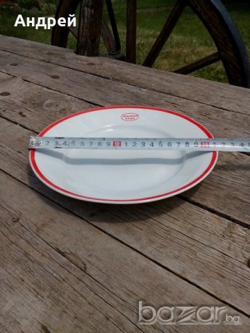 Чиния Болница БПФК, снимка 2 - Антикварни и старинни предмети - 18765173