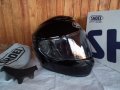 Shoei Qwest с микрофон и слушалки шлем каска за мотор, снимка 1 - Аксесоари и консумативи - 24884195