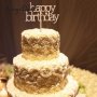 Happy Birthday дървен  топер за торта украса декорация надпис Рожден ден