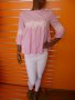  дамска блуза- топ розово , снимка 1 - Тениски - 17915608