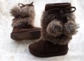 Детски ботуши с пухчета №29, снимка 5