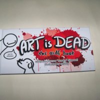 "Art is dead" комикс със зловещи истории, снимка 1 - Списания и комикси - 19161132