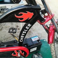 chrysler red low rider-чопър баик-внос англия, снимка 9 - Велосипеди - 25586207