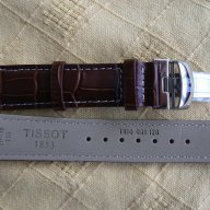 Кожена кафява каишка Tissot 20мм., снимка 2 - Каишки за часовници - 10859308