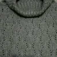 Плетено пончо Теранова р-р 104- 110 см., снимка 2 - Детски пуловери и жилетки - 23963685