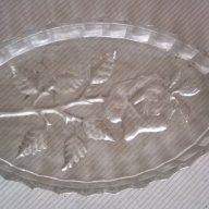 стъклена /кристална/ купа, снимка 1 - Антикварни и старинни предмети - 18265215