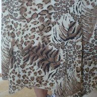 Тигрова елегантна рокля, снимка 2 - Рокли - 14806555