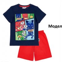 Детска пижама PJ Masks момче за 4, 6 и 8 г. - М1-3, снимка 1 - Детски пижами - 22664331