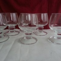  Стъклени чаши за ракия коняк  аперитив, снимка 2 - Антикварни и старинни предмети - 20243915
