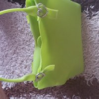 Плажна зелена дамска чанта , снимка 3 - Чанти - 22115821