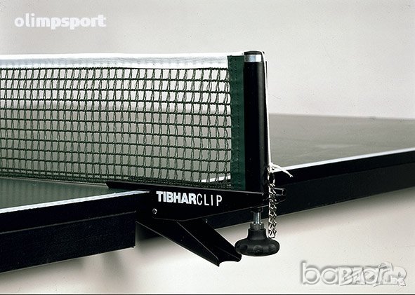 Мрежа за тенис на маса Tibhar Clip нова резервна без стойки синя зелена , снимка 1