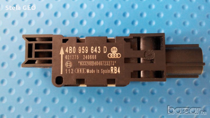 Датчик за airbag за Ауди Audi A8 4E кат.номер  4B0959643D, снимка 1