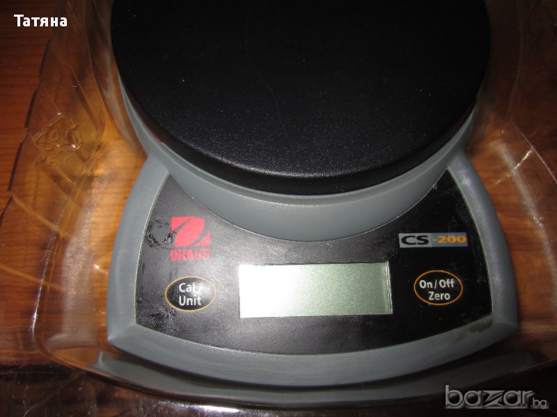 ВЕЗНИ ЕЛЕКТРОННИ  OHAUS cs 200  -USA, снимка 1
