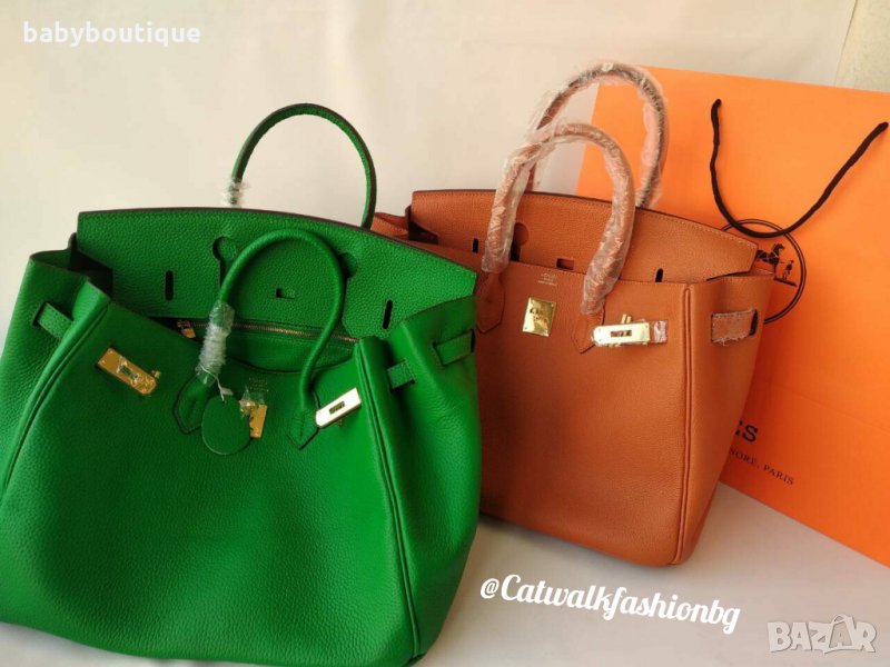 Hermes Birkin оригинална кожа, снимка 1