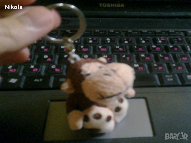 Продавам/Бартер Ключодържател Плюшен Хипопотам !, снимка 1