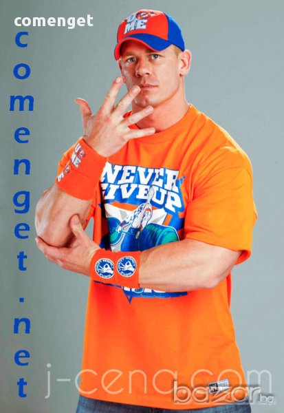 Само за фенове на WWE! Уникални кеч тениски на Джон Сина / John Cena! Поръчай модел с твоя снимка!, снимка 1