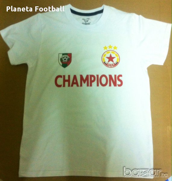 УНИКАЛНА ФЕН ТЕНИСКА НА ЦСКА С ВАШЕ ИМЕ И НОМЕР! CSKA SOFIA , снимка 1