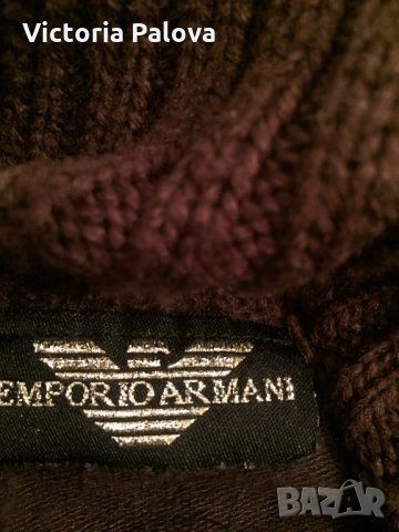 Блуза-поло ARMANI, снимка 6 - Блузи с дълъг ръкав и пуловери - 23766948