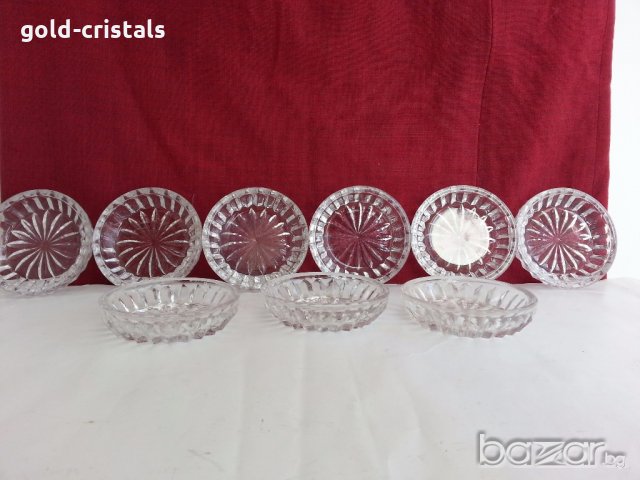 Стъклени чинийки купички, снимка 9 - Антикварни и старинни предмети - 19193010