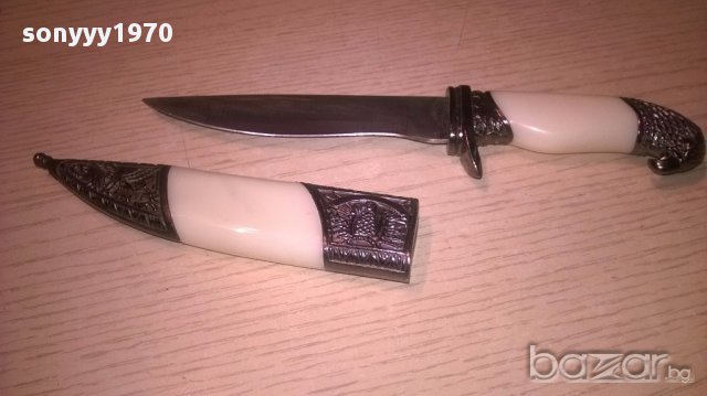 Красив и стилен нож с кания-21/4см-внос швеицария, снимка 11 - Антикварни и старинни предмети - 16095360