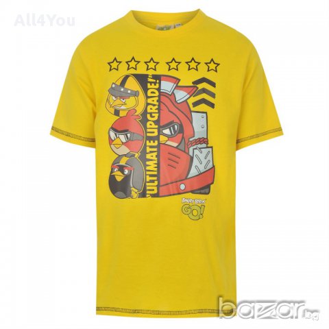  Оригинални внос от Великобритания тениски Angry Birds, снимка 3 - Детски тениски и потници - 9430744