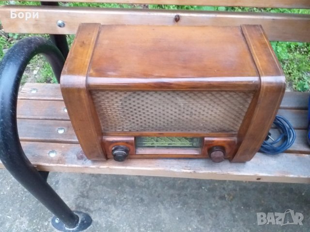 Радио ДРУЖБА  55-2 1950г., снимка 3 - Радиокасетофони, транзистори - 25145710