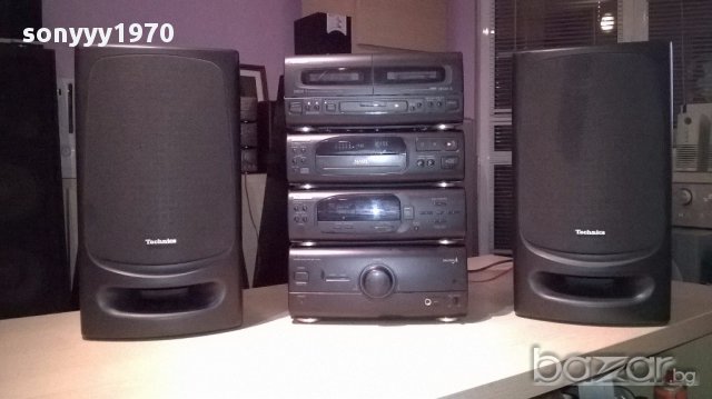 technics-amplifier+tuner/rds+cd+deck2/dolby/revers-швеицария