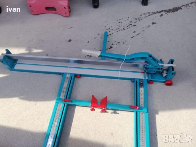 Mашина за рязане на плочки със лазер релсова