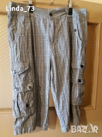 Мъж.къси панталони/бермуди/,цвят-сиво+бяло. Закупени от Германия.