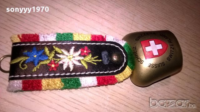 Switzerland-камбанка-13х5см-внос швеицария