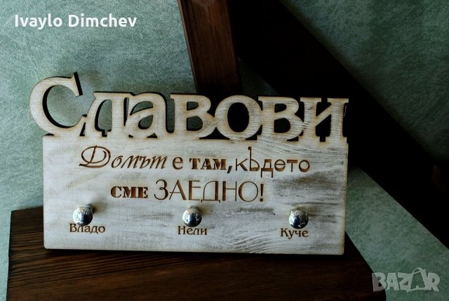 Табела за ключове с фамилия, снимка 6 - Пана - 22330071