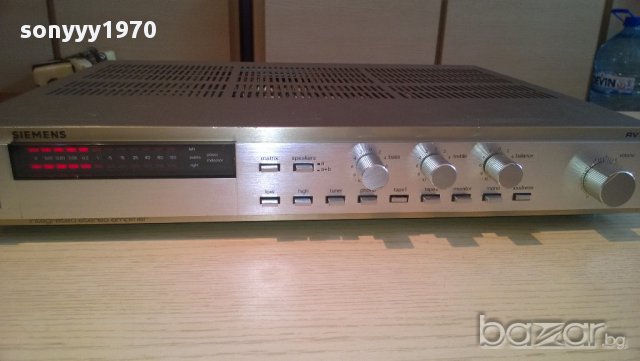 siemens rv-333 stereo amplifier-380watts-внос швеицария, снимка 14 - Ресийвъри, усилватели, смесителни пултове - 11444787