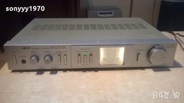 &akai am-u01 stereo amplifier-made in japan-внос швеицария, снимка 2 - Ресийвъри, усилватели, смесителни пултове - 24072262