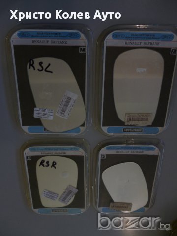 Стъкло за странично огледало ляво и дясно RENAULT SAFRANE