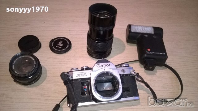 Canon+agfa-profi комплект-made in japan-внос швеицария, снимка 6 - Фотоапарати - 13662431