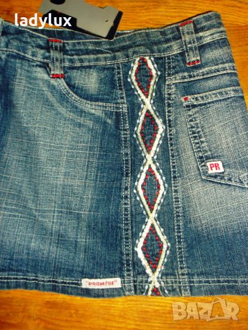 PROMISE, Нова Дънкова Пола, Размер 40 (М). Код 388, снимка 8 - Поли - 23986732