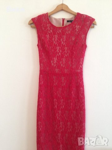 Червена рокля, снимка 5 - Рокли - 23682848